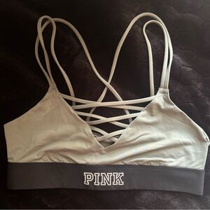 Pink activewear sport bra size small brand new still, worn once